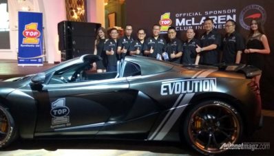 McLaren Club Indonesia Mendapat Dukungan dari Top 1 Oil McLaren Club Indonesia Mendapat Dukungan dari Top 1 Oil