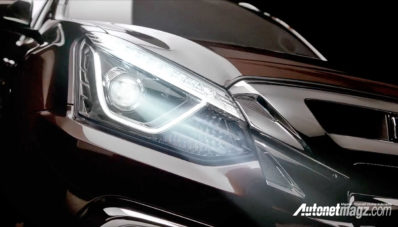 Teaser Isuzu MU-X Facelift 2017 Mengudara di Thailand. Teaser Isuzu MU-X Facelift 2017 Mengudara di Thailand.