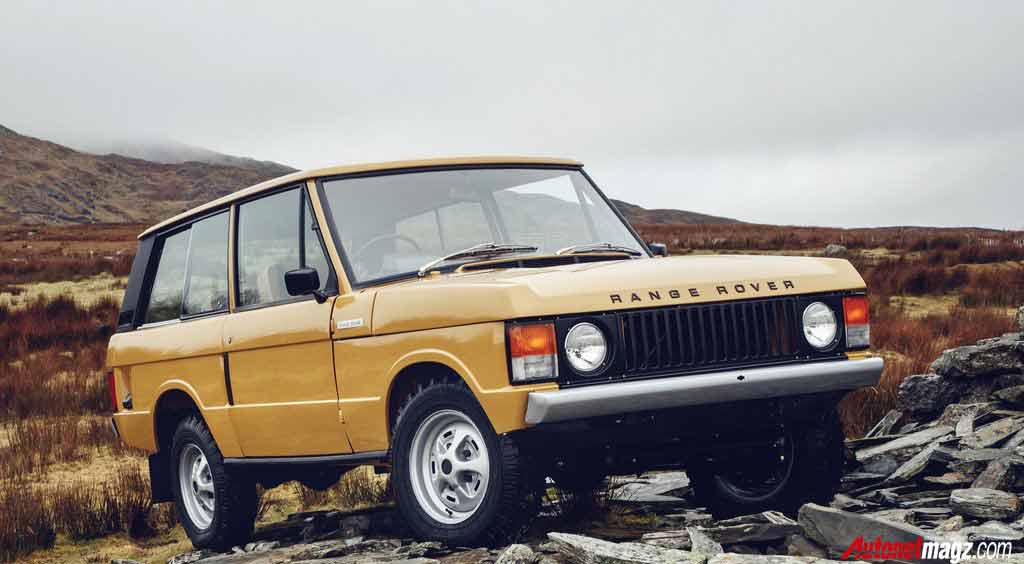 International, Land-Rover-Range-Rover-classic-front: Jaguar dan Land Rover Bisa Restorasi Mobil Lawas Mereka Seperti Baru