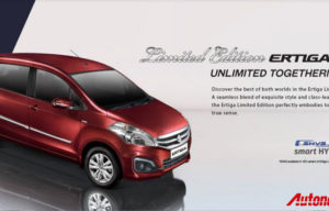 Suzuki Ertiga Limited Edition: Ertiga Paling Mewah!