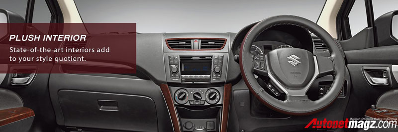 Mobil Baru, Maruti-Ertiga-Limited-Edition-interior-dashboard: Suzuki Ertiga Limited Edition: Ertiga Paling Mewah!