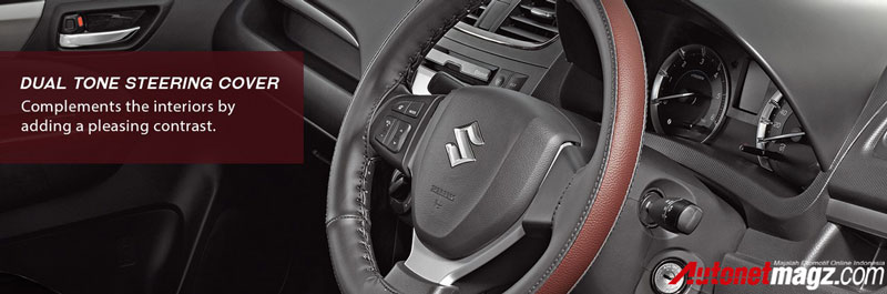 Mobil Baru, Maruti-Ertiga-Limited-Edition-steering-cover: Suzuki Ertiga Limited Edition: Ertiga Paling Mewah!