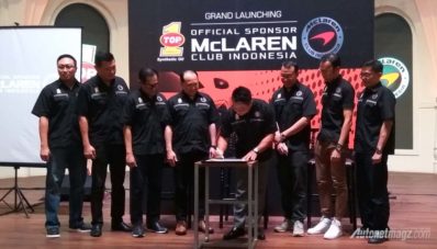 McLaren Club Indonesia Mendapat Dukungan dari Top 1 Oil McLaren Club Indonesia Mendapat Dukungan dari Top 1 Oil