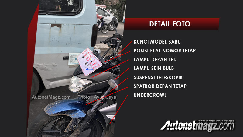 Motor Baru, New Yamaha V-ixion detail foto spy shot 2017: Yamaha V-Ixion 2017 Tertangkap Kamera di Cirebon!
