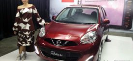 Fitur head unit touch screen kenwood New Nissan March 2017