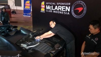 McLaren Club Indonesia Mendapat Dukungan dari Top 1 Oil McLaren Club Indonesia Mendapat Dukungan dari Top 1 Oil