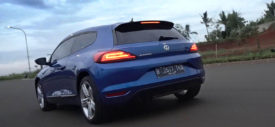 VW Scirocco body roll test drive