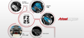 Yamaha FZ25 FZseries india scorpio 250 single silinder B