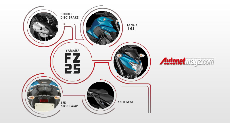 Motor Baru, Yamaha FZ25 FZseries india scorpio 250 single silinder A: Spesifikasi Yamaha FZ25 Cukup Menjanjikan, Calon Penerus Scorpio?