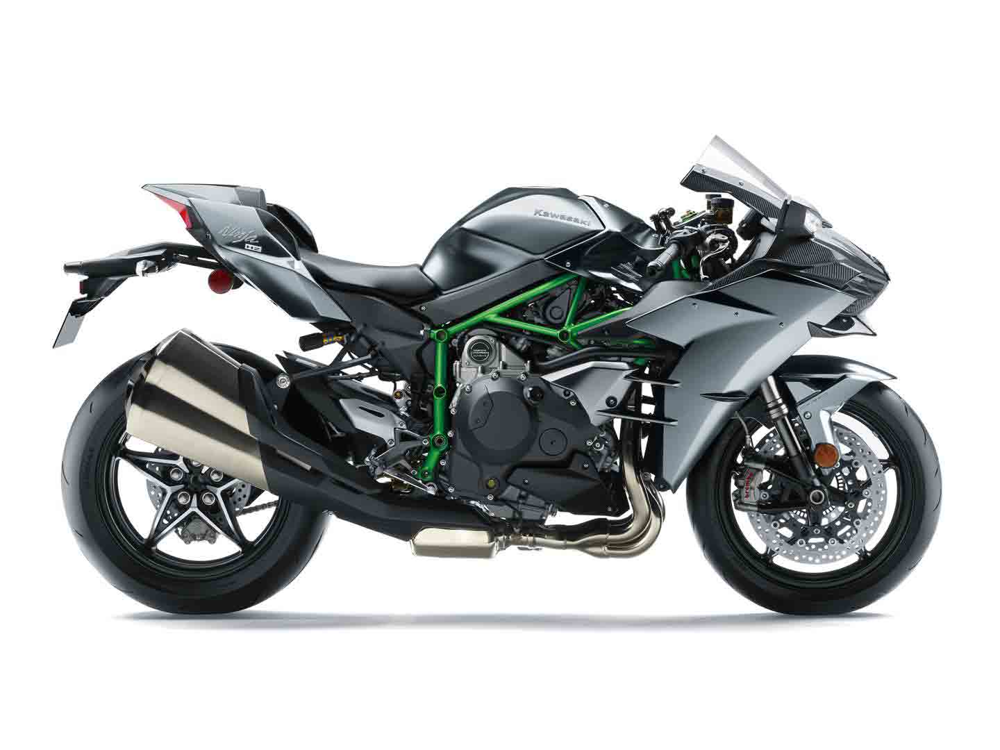 Kawasaki, ninja-h2-carbon-side: Kawasaki Ninja H2 Carbon Edition!