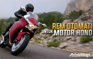 Honda Patenkan Sistem Rem Otomatis untuk Motor