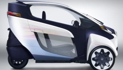 Toyota i-TRIL Concept : Calon Self-Driving Car 3 Roda