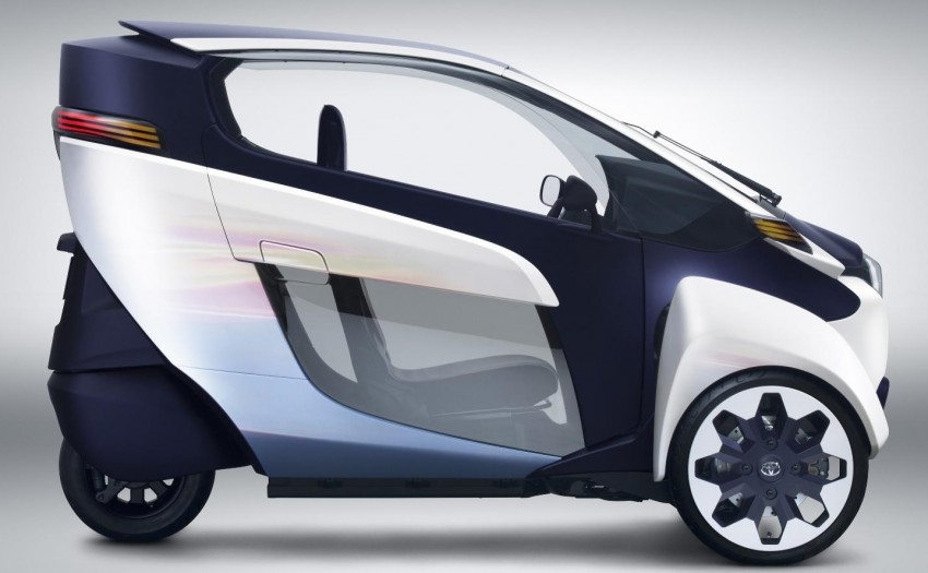 International, toyota-i-road-02-850×525: Toyota i-TRIL Concept : Calon Self-Driving Car 3 Roda