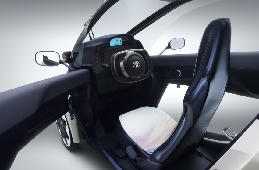International, toyota-i-road-03-850×557: Toyota i-TRIL Concept : Calon Self-Driving Car 3 Roda