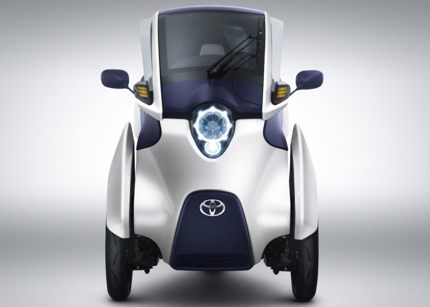 International, toyota-i-road-08-850×607-2: Toyota i-TRIL Concept : Calon Self-Driving Car 3 Roda