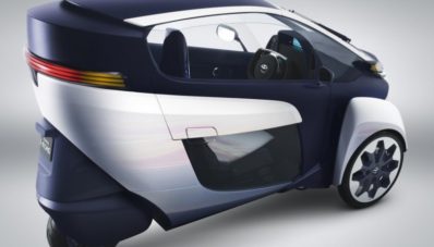 Toyota i-TRIL Concept : Calon Self-Driving Car 3 Roda