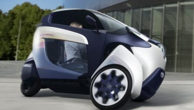Toyota i-TRIL Concept : Calon Self-Driving Car 3 Roda