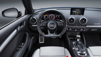 Audi RS3 2017 Punya Tenaga 395 PS Dari Mesin 5 Silinder Audi RS3 2017 Punya Tenaga 395 PS Dari Mesin 5 Silinder