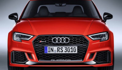 Audi RS3 2017 Punya Tenaga 395 PS Dari Mesin 5 Silinder Audi RS3 2017 Punya Tenaga 395 PS Dari Mesin 5 Silinder