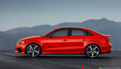 Audi RS3 2017 Punya Tenaga 395 PS Dari Mesin 5 Silinder Audi RS3 2017 Punya Tenaga 395 PS Dari Mesin 5 Silinder