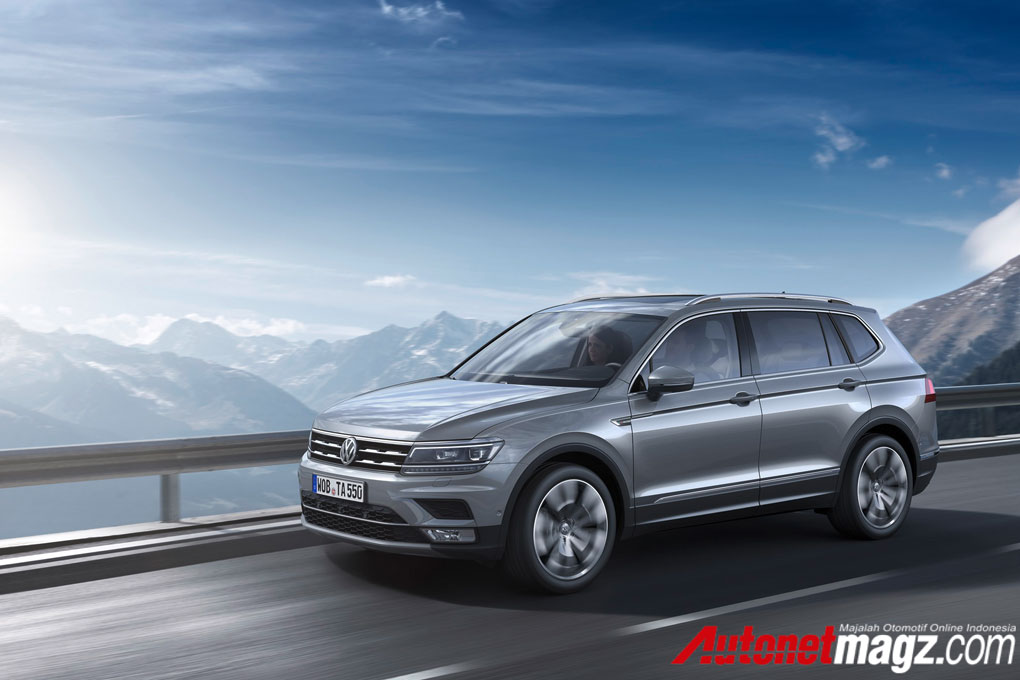 Mobil Baru, 2017-VWTiguan-Allspace-02: VW Tiguan Allspace : Tiguan Dengan 7 Tempat Duduk!