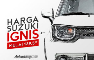 Harga Suzuki Ignis Sudah Disebar, Mulai 139 juta