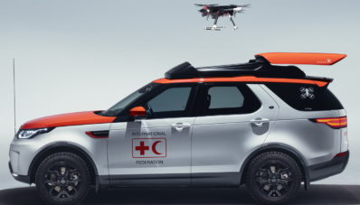 Discovery Rescue Vehicle : Ketika Drone Bertengger di Atap Discovery Rescue Vehicle : Ketika Drone Bertengger di Atap