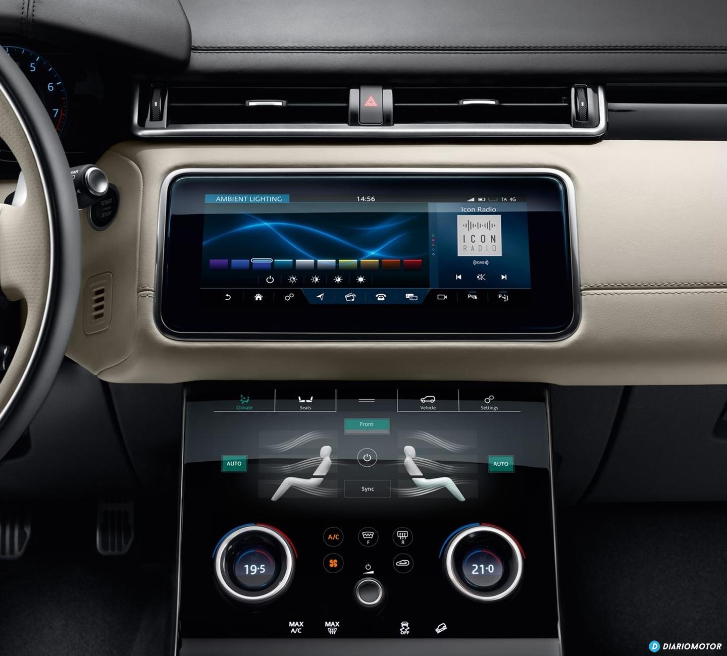 Land Rover, Range-Rover-Velar-centre-console: Ini Dia Range Rover Velar, Kakak Evoque Yang Lebih Melar