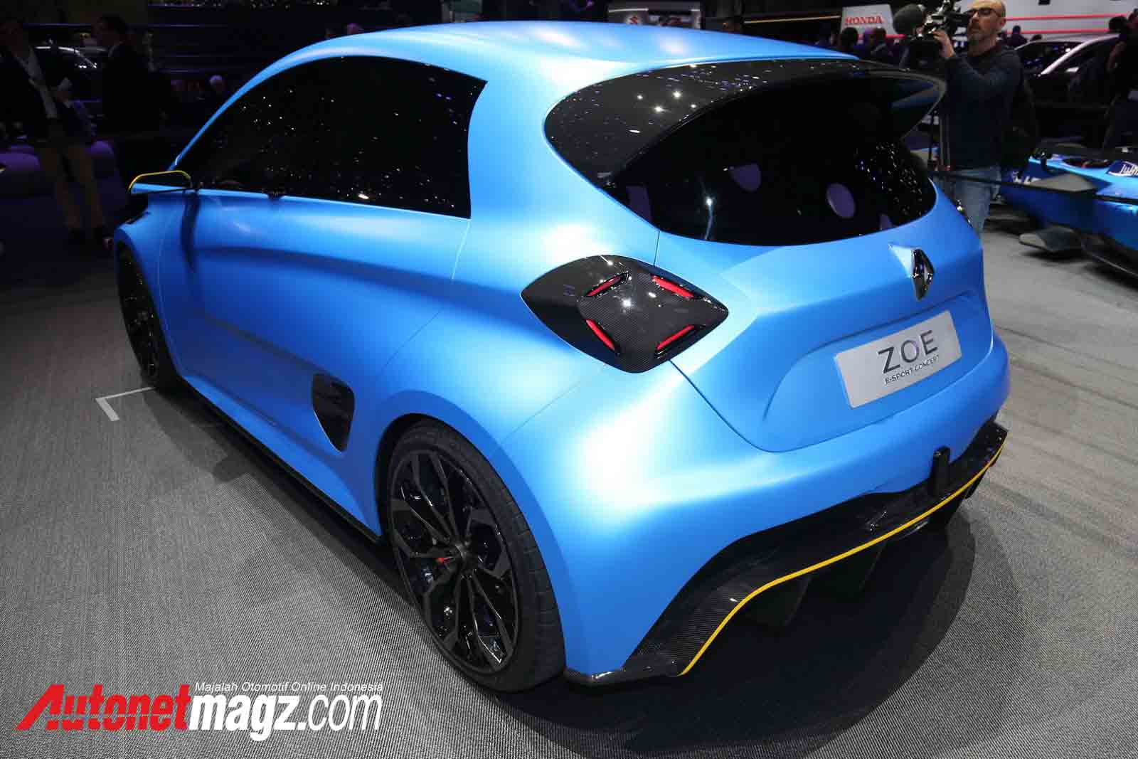 Mobil Konsep, Renault-Zoe-e-Sport—02: Renault ZOE e-Sport Concept, Si Kecil yang Nyetrum!
