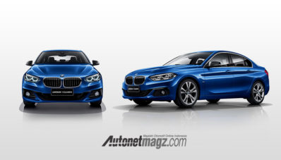 BMW Seri 1 Sedan Meluncur Khusus Pasar China BMW Seri 1 Sedan Meluncur Khusus Pasar China