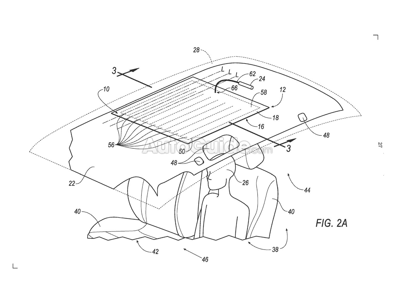 Berita, ford-roof-lining-airbag-02: Ford Patenkan Airbag Untuk Mobil Yang Terguling