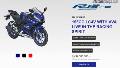 Yamaha Rilis Harga Resmi R15 v3, Tertarik? Yamaha Rilis Harga Resmi R15 v3, Tertarik?