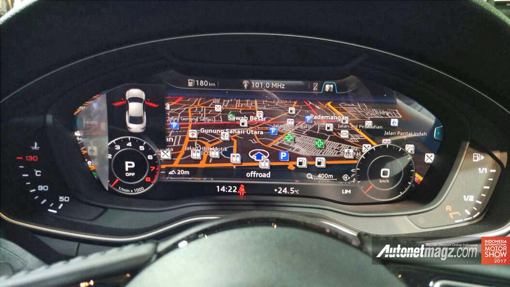 Audi, Audi-virtual-cockpit-pada-Audi-A5-Coupe-Indonesia: Audi Resmi Luncurkan New Audi A5 Coupe di IIMS 2017