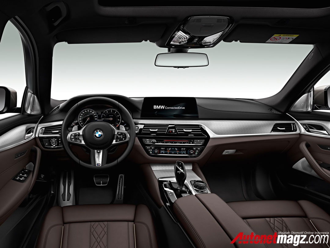 BMW, BMW-M550d-AutonetMagz-interior: BMW M550d : 4 Turbo dalam Mesin 3000 cc !