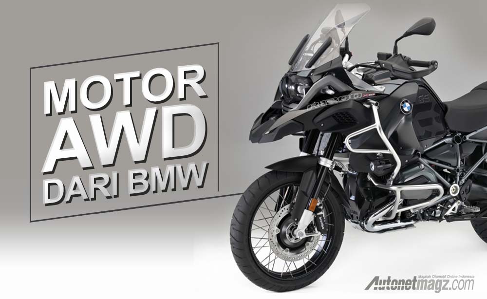 Berita, BMW Motorrad R 1200 GS cover: BMW Motorrad Perkenalkan R 1200 GS xDrive Hybrid, Motor AWD