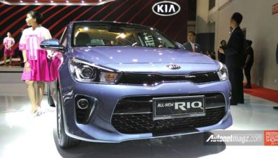 All New KIA Rio Resmi Diluncurkan di Indonesia International Motor Show 2017