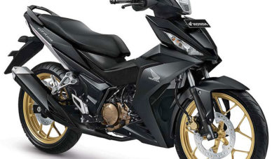 Honda Supra GTR 150 2017 Dapat Penyegaran, Velg Emasnya Cakep Honda Supra GTR 150 2017 Dapat Penyegaran, Velg Emasnya Cakep