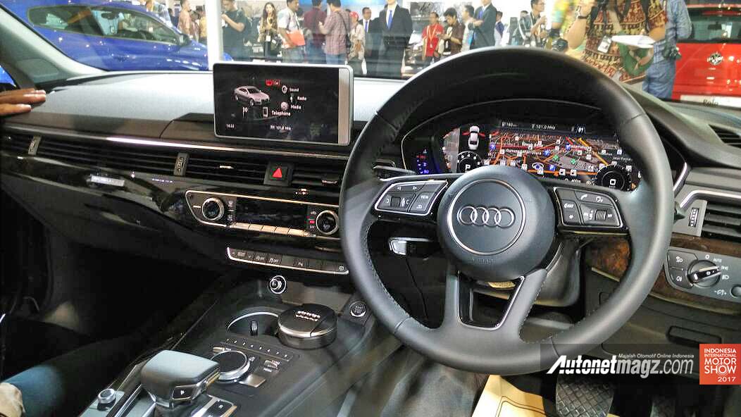 Audi, Interior-Audi-A5-2017-cockpit: Audi Resmi Luncurkan New Audi A5 Coupe di IIMS 2017