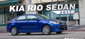 KIA Rio Sedan 2017 – sisi belakang diffuser like
