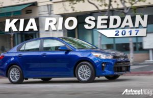 Generasi Terbaru KIA Rio Sedan Meluncur di New York