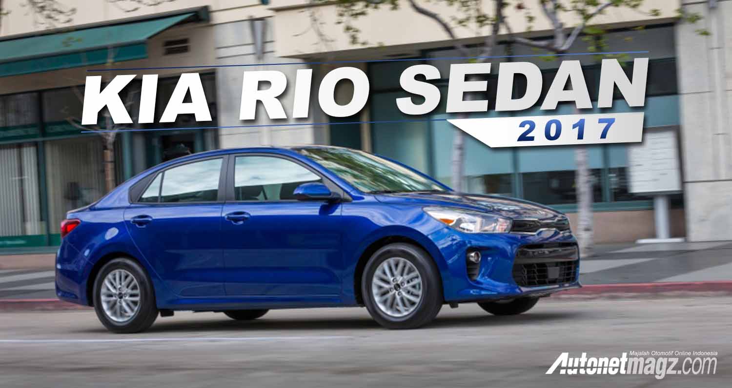 KIA Rio Sedan 2017 Cover