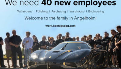 Koenigsegg Buka Lowongan Kerja untuk 40 Orang, Berminat? Koenigsegg Buka Lowongan Kerja untuk 40 Orang, Berminat?