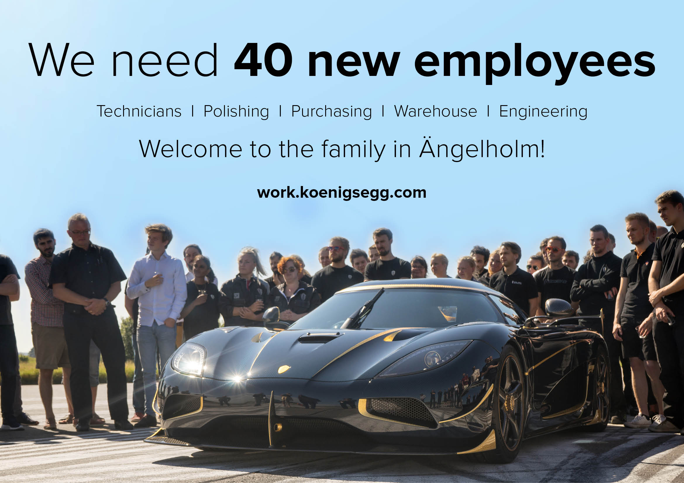 Koenigsegg, Koenigsegg Looking For New Employee: Koenigsegg Buka Lowongan Kerja untuk 40 Orang, Berminat?
