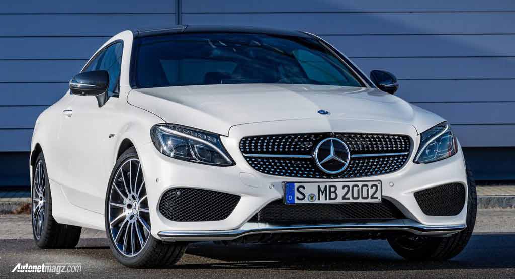 Mercedes-Benz, Mercedes-Benz-C43_AMG_4Matic_Coupe-2017-front: IIMS 2017 : Mercedes Akan Tampilkan 3 Mobil Baru