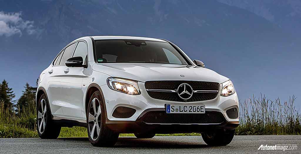 Mercedes-Benz, Mercedes-Benz-GLC_Coupe-2017-front: IIMS 2017 : Mercedes Akan Tampilkan 3 Mobil Baru