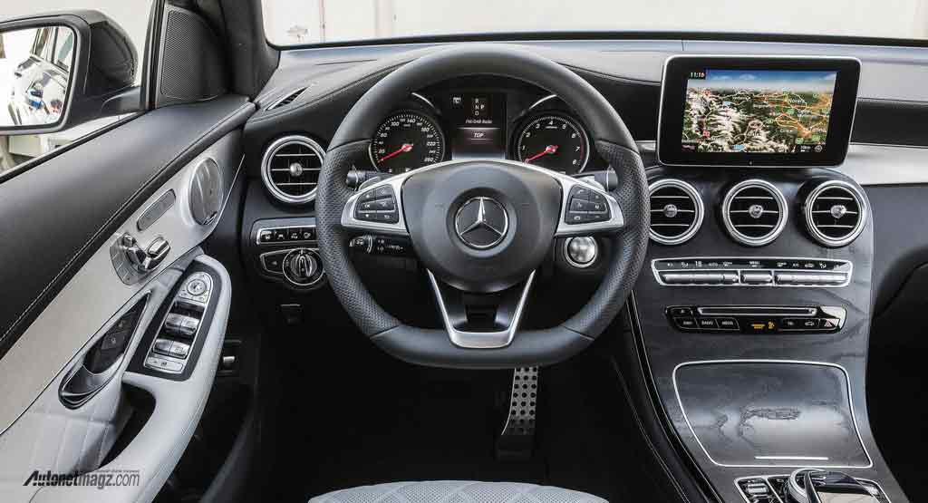 Mercedes-Benz, Mercedes-Benz-GLC_Coupe-2017-interior: IIMS 2017 : Mercedes Akan Tampilkan 3 Mobil Baru
