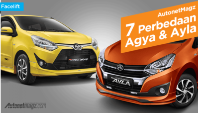 7 Perbedaan Toyota Agya vs Daihatsu Ayla