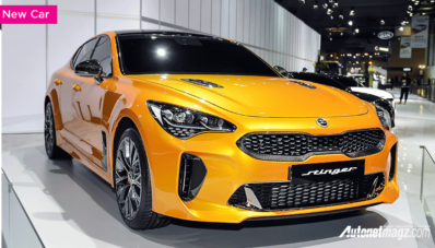 New KIA Stinger : Sport Sedan Anyar dari KIA Hadir di Seoul Motor Show 2017