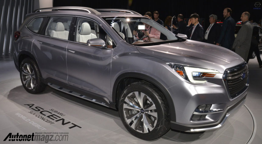 Subaru Ascent Concept : SUV Bongsor yang Cantik Luar Dalam