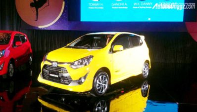 Toyota Agya Facelift Resmi Diperkenalkan Toyota Agya Facelift Resmi Diperkenalkan